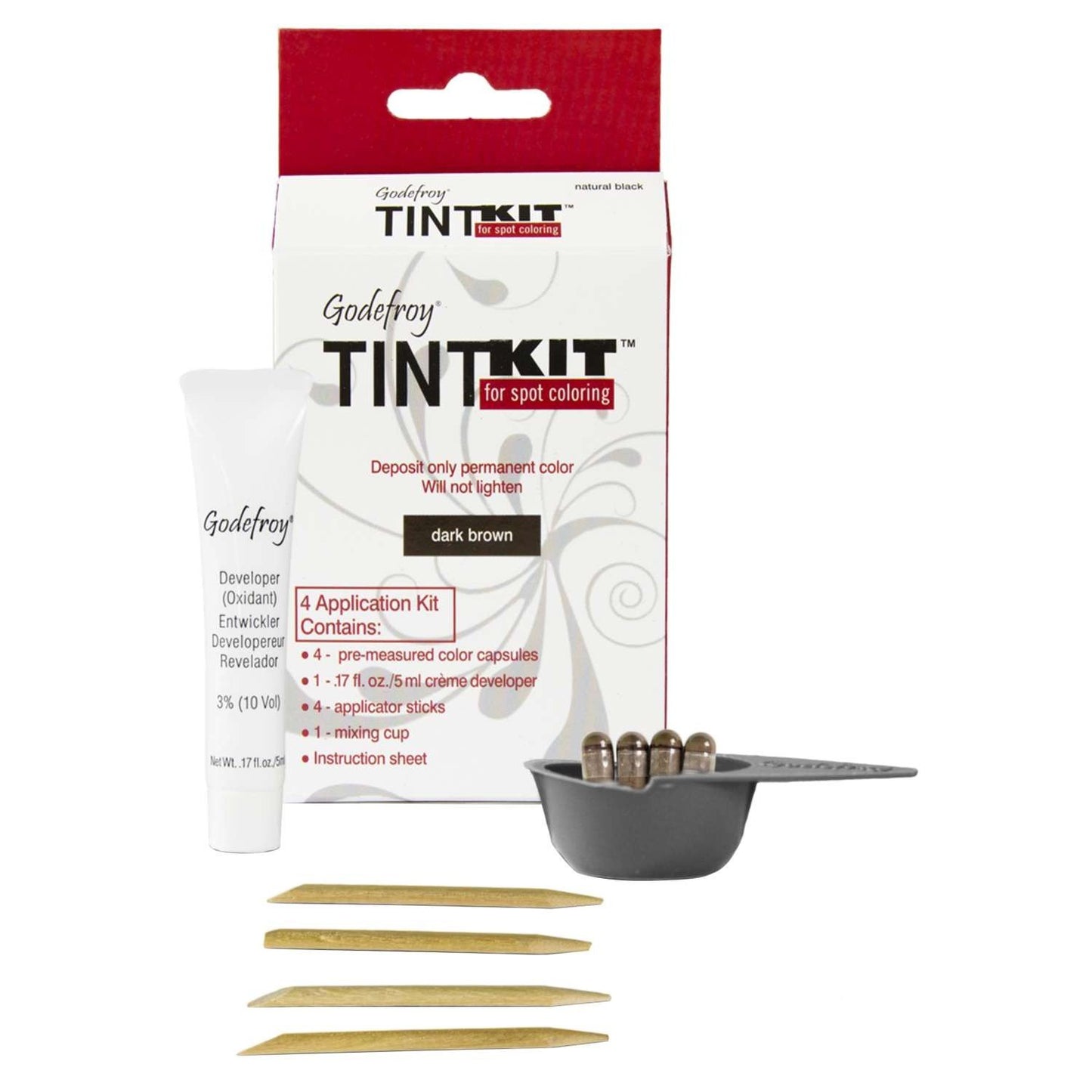 Tinte Instantáneo para Cejas Sensitive Natural Black