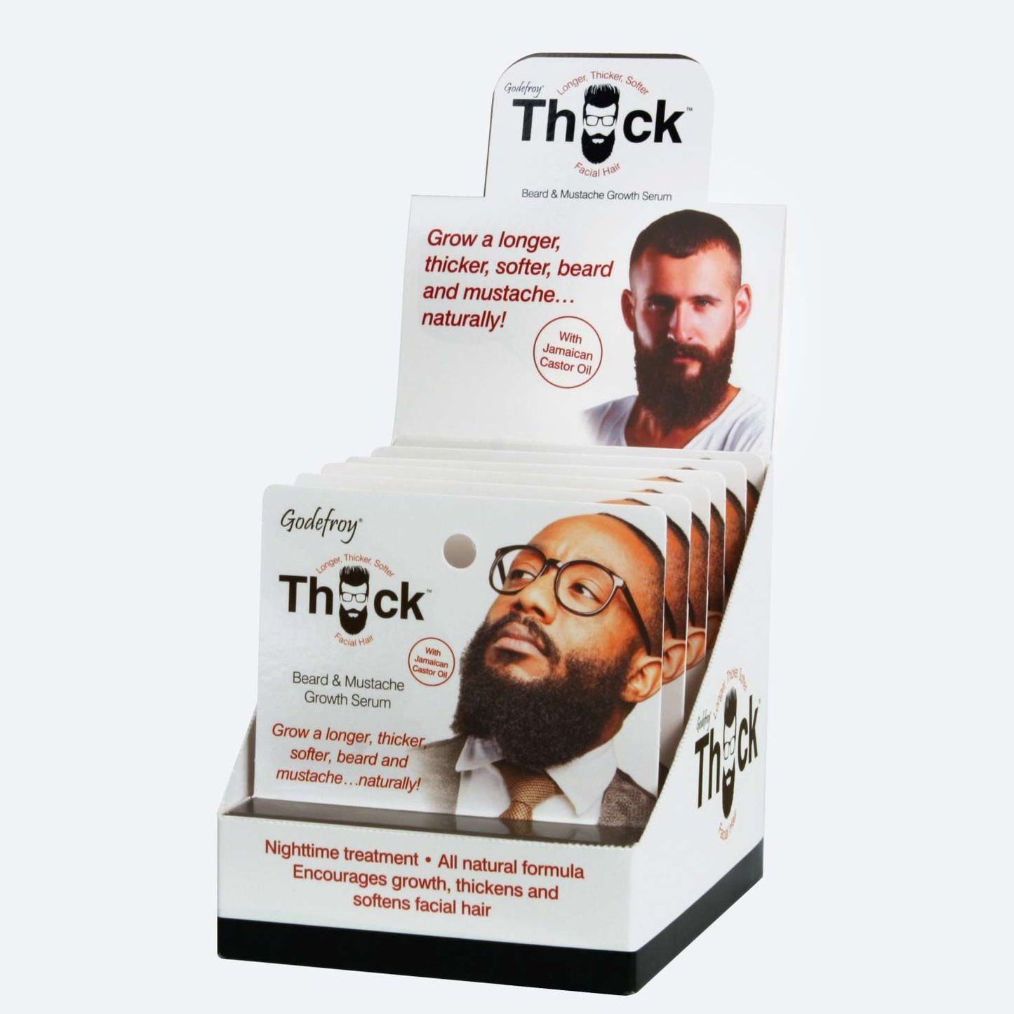 Thick Beard Mustached Growth Serum