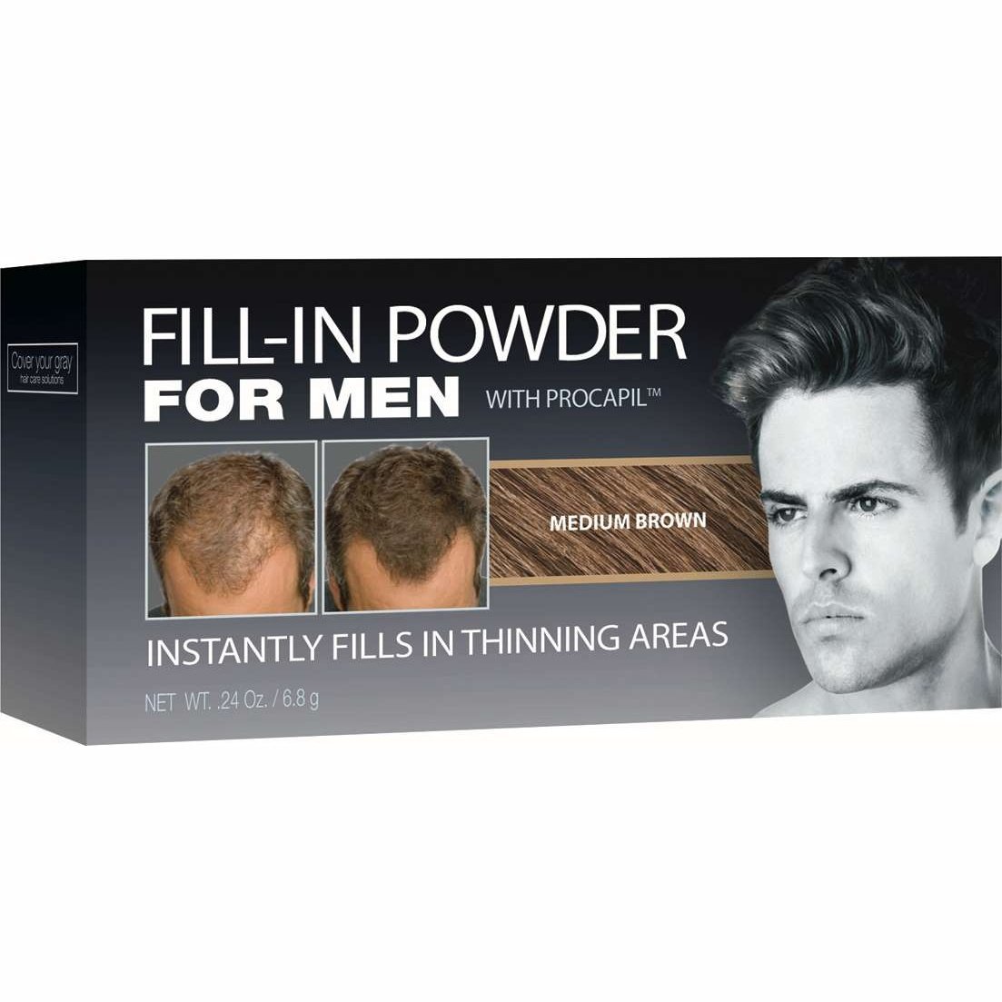 Cover Your Gray Fill-In Men Medium Brown