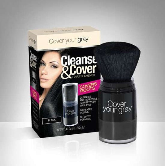 Cover Your Gray Cleanse  Cover Hair Freshener  Black