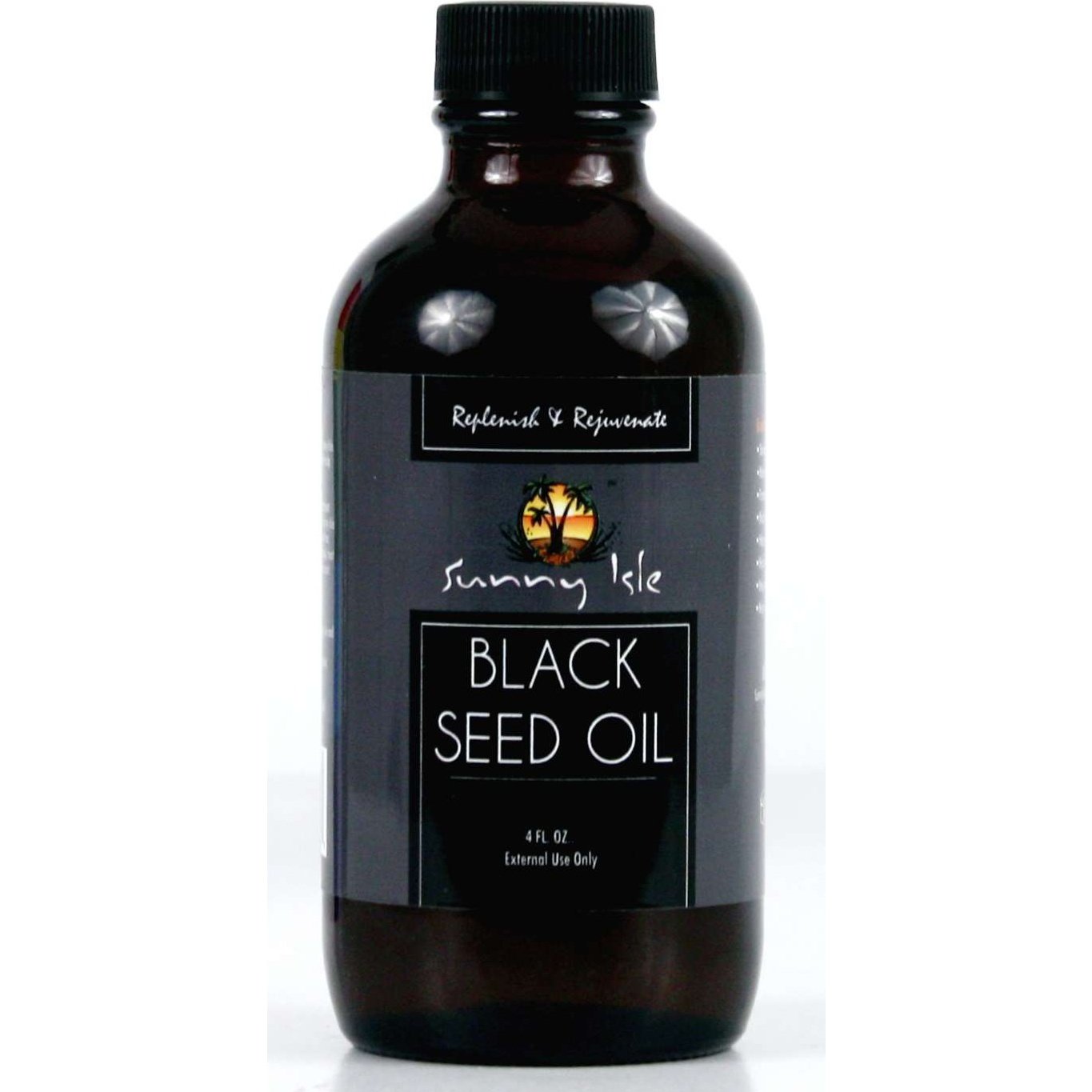 Aceite de semilla negra de Sunny Isle