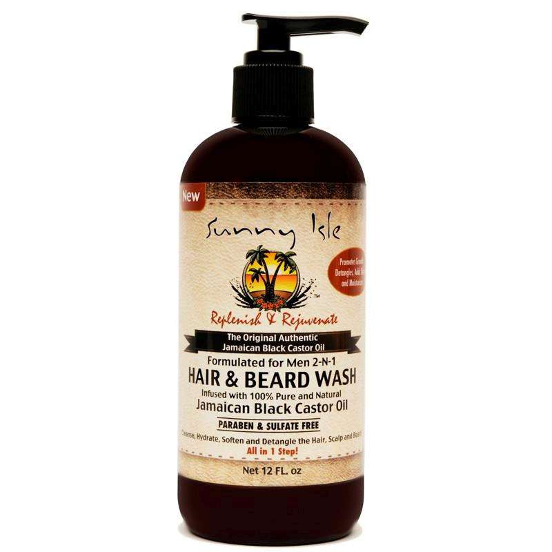 Sunny Isle Jamaican Black Castor Oil Hair Beard Wash