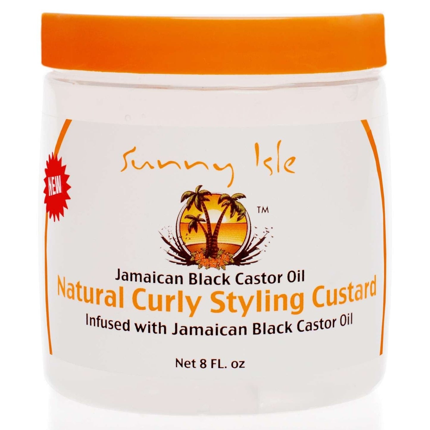 Sunny Isle Jamaican Black Castor Oil Natural Curly Styling Custard