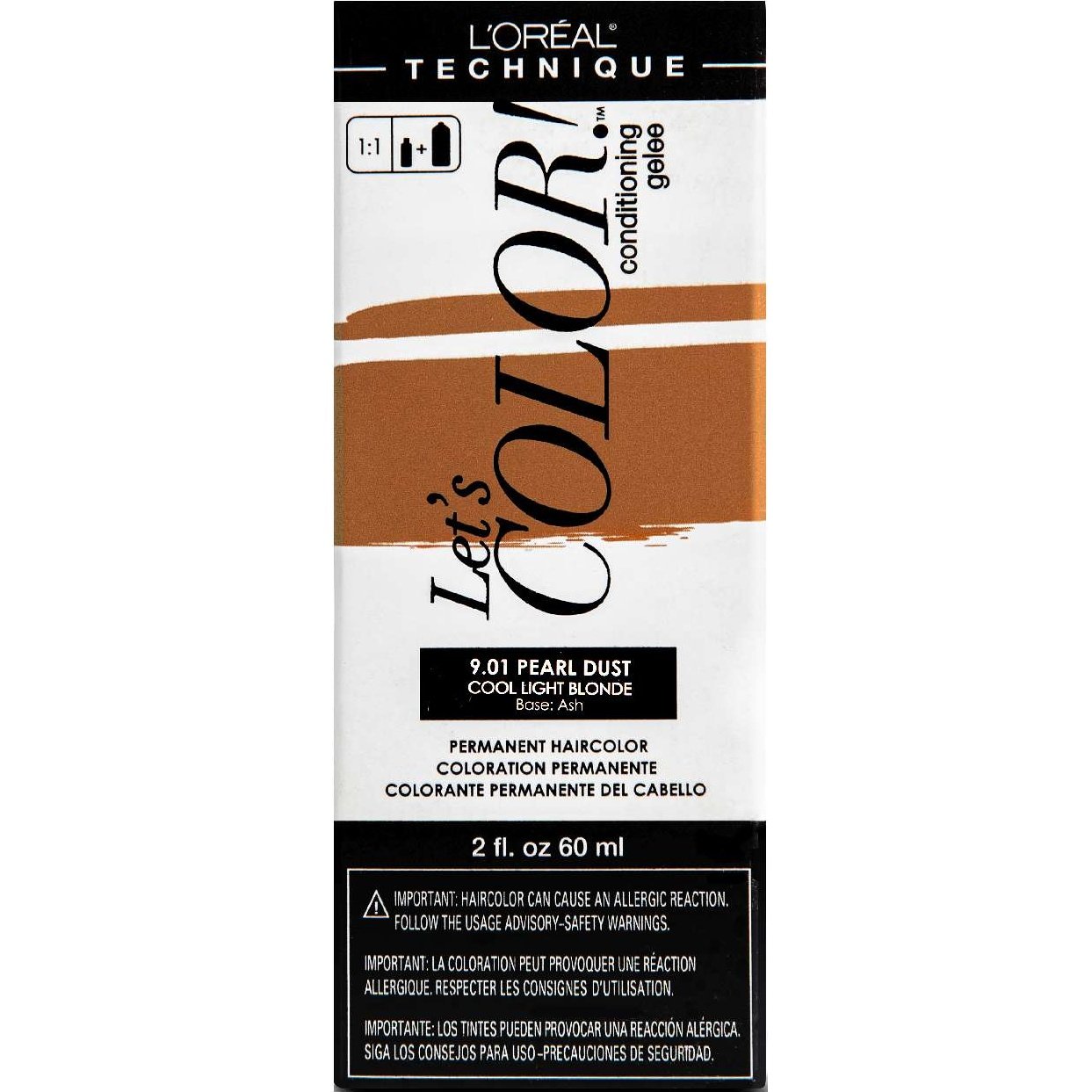 Loreal Lets Color 9.01 Polvo Perlado