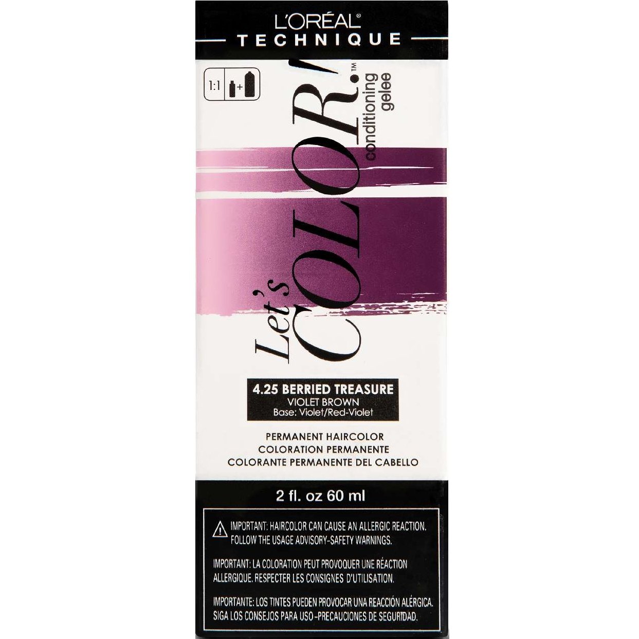 Loreal Lets Color 4.25 Tesoro de Bayas