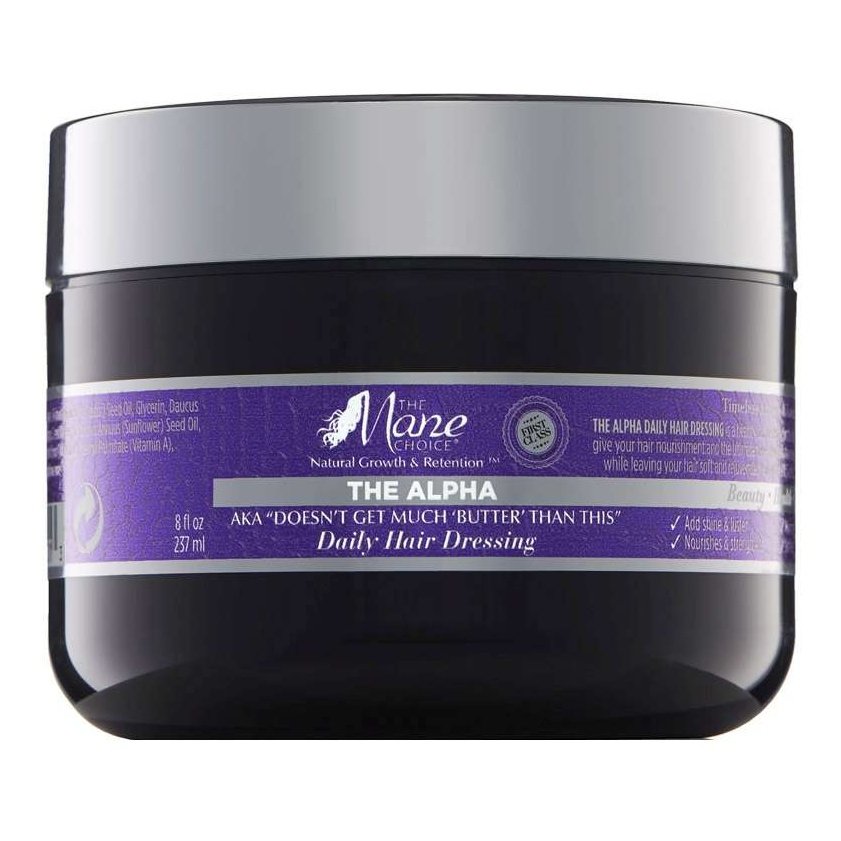La elección de la melena El Alfa no obtiene mucha mantequilla más que este aderezo diario para el cabello