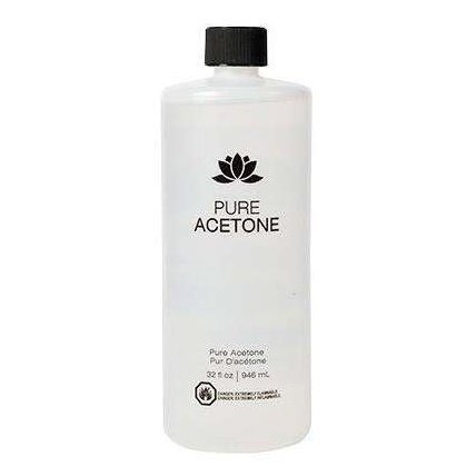 Removedor de esmalte de uñas con acetona pura Marianna, 32 oz.