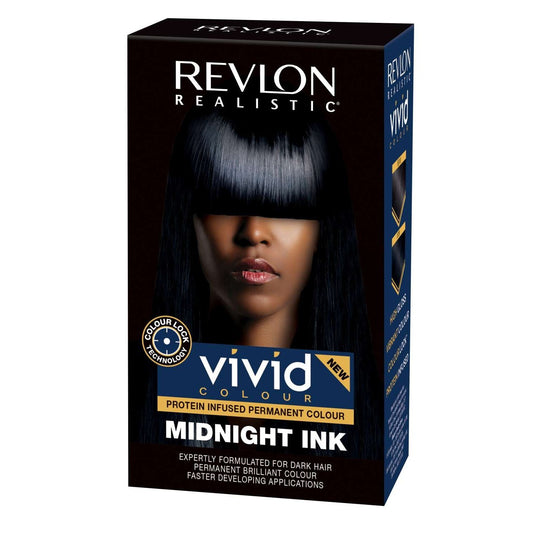 Revlon Realistic Vivid Colour Protein Infused Permanent Colour Midnight Ink