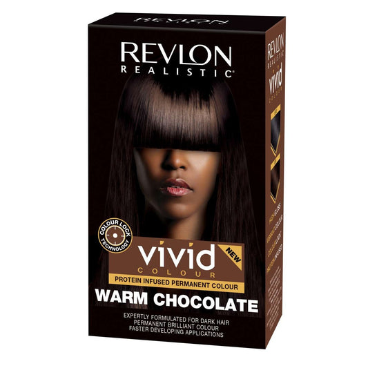 Revlon Realistic Vivid Colour Protein Infused Permanent Colour Warm Chocolate