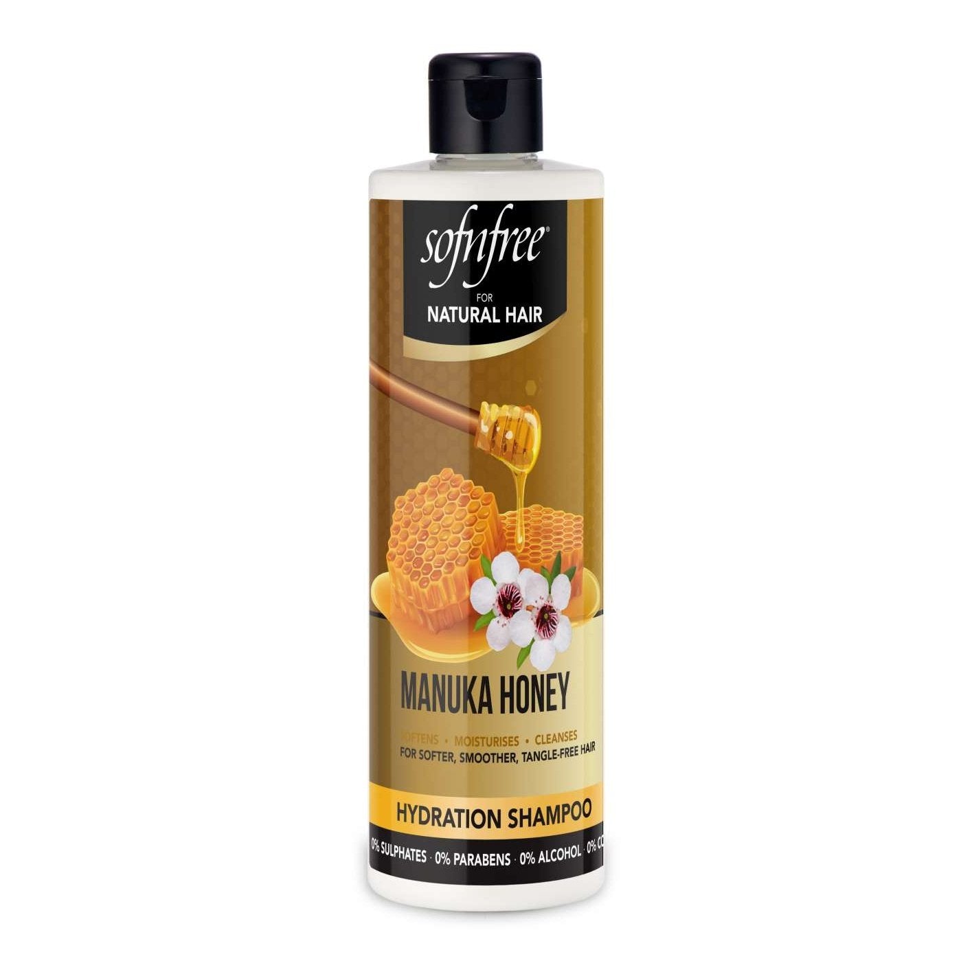 Sofnfree For Natural Hair Champú Hidratante con Miel de Manuka