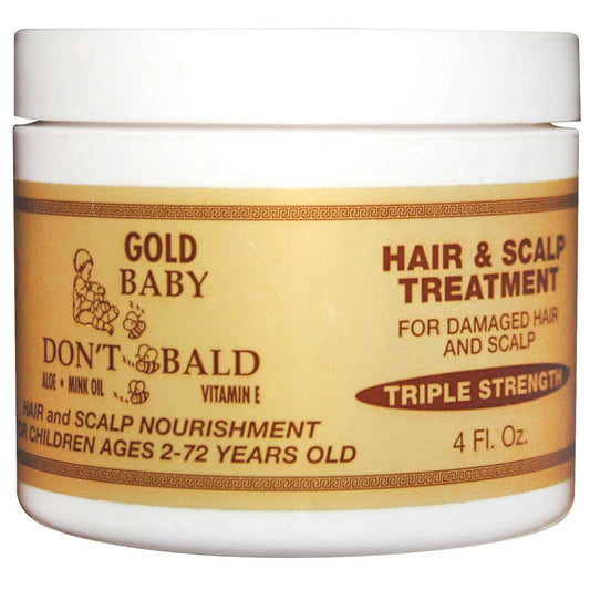Baby Dont Bee Bald Gold Hairscalp Treatment