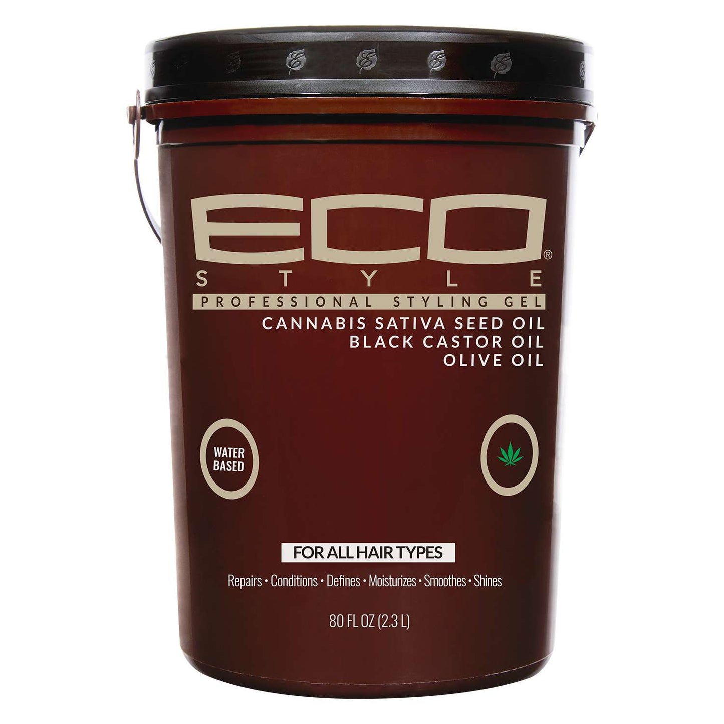 Eco Styler Professional Styling Gel Cannabis Sativa Oil Black Castir Oil Olive Oil