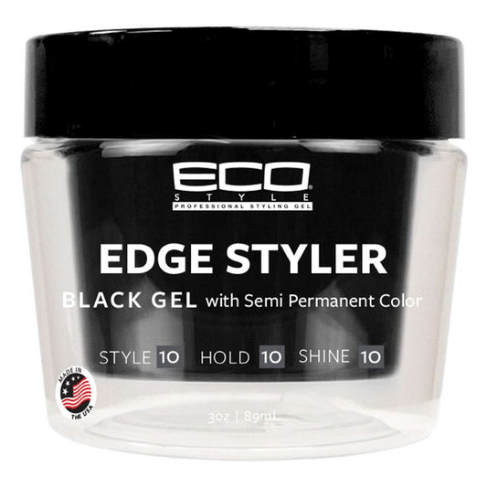 Eco Edge Styler Black Gel With Semi Permanent Color