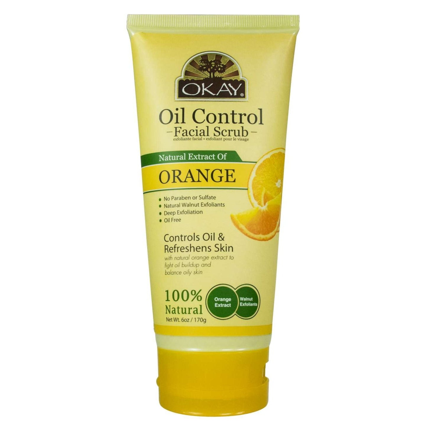 Okay Exfoliante Facial Naranja