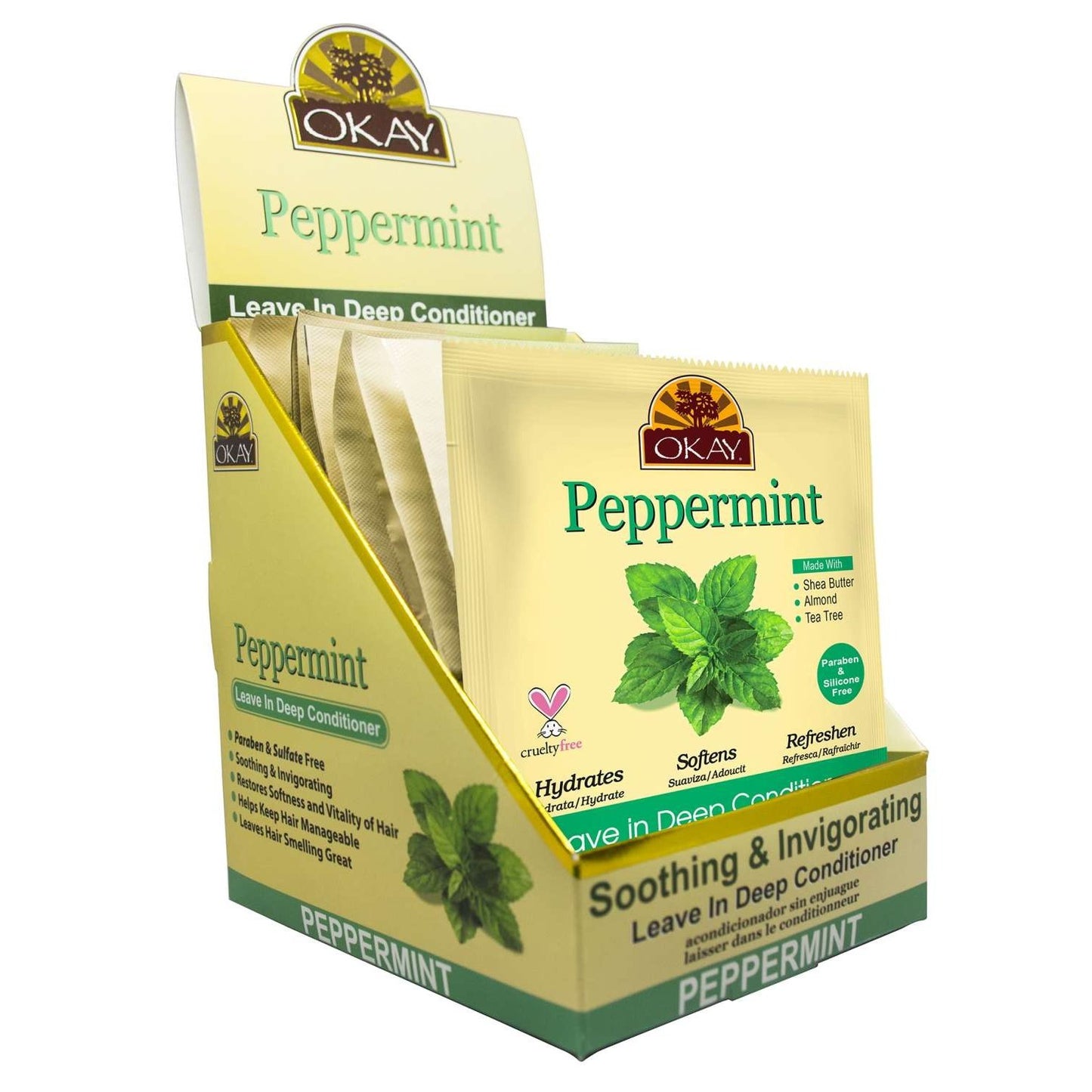 Okay Peppermint Leave In Conditioner