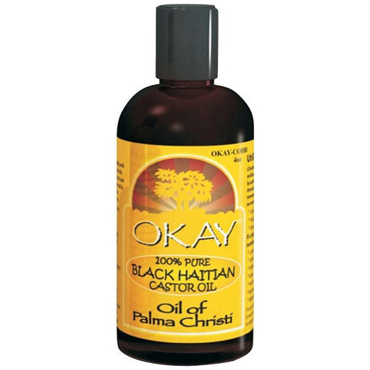 Okay 100 Percent Black Castor Oil Haitian