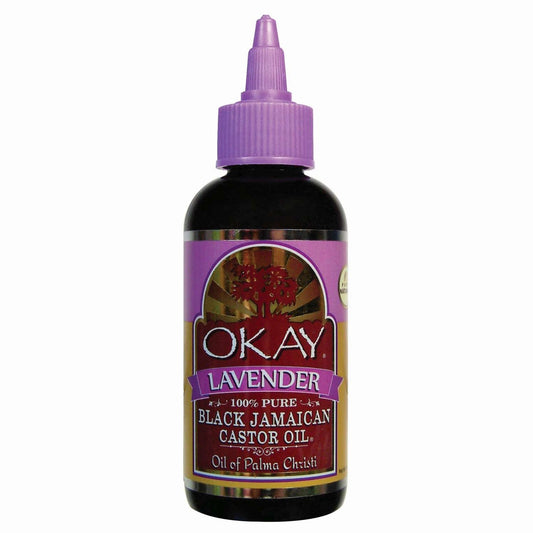 Okay 100 Percent Black Castor Oil Lavender