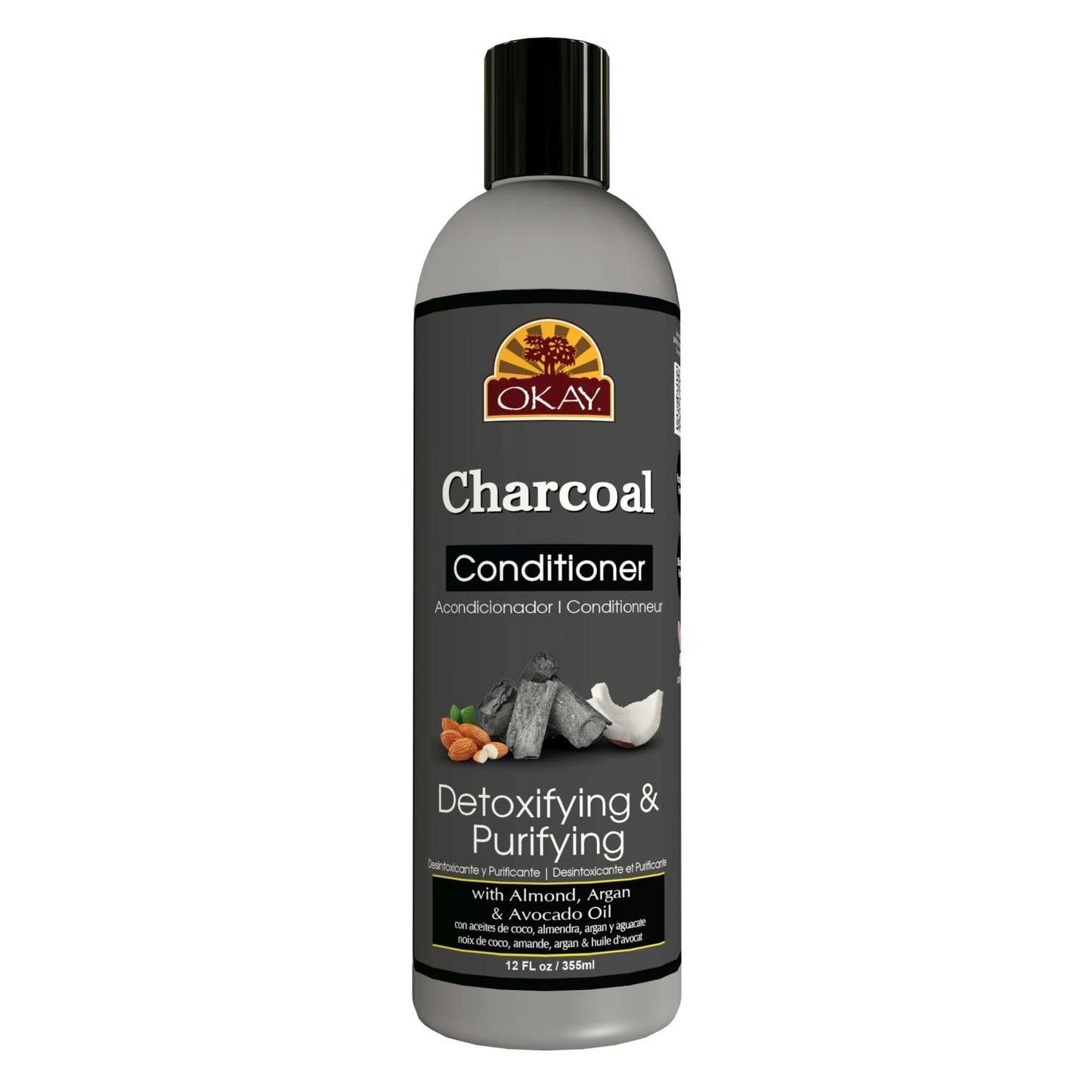 Okay Charcoal Conditioner Detoxifying Purifying