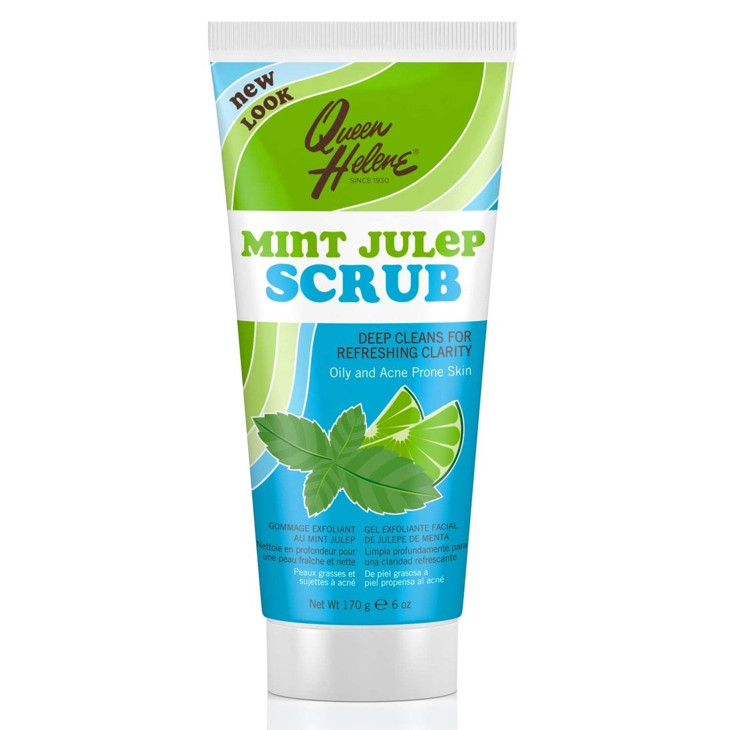 Exfoliante facial natural Queen Helene Mint Julep