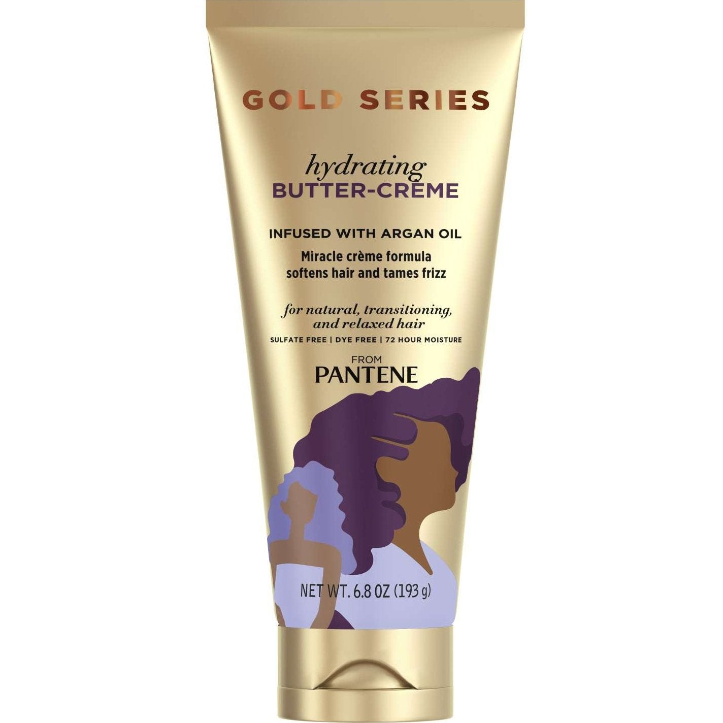 Crema de mantequilla hidratante Pantene Gold Series