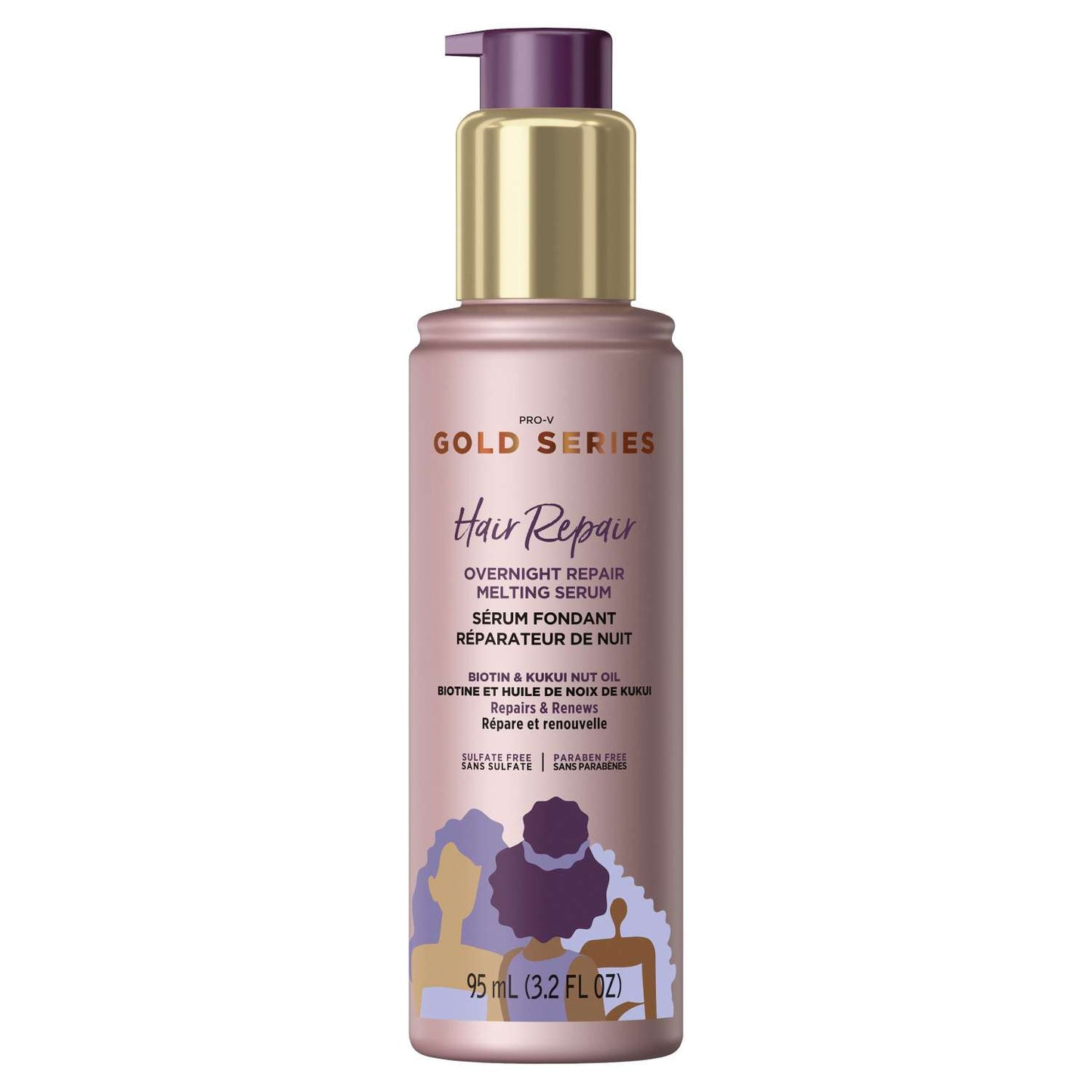 Gold Series de Pantene Hair Repair Overnight Repair Melting Serum