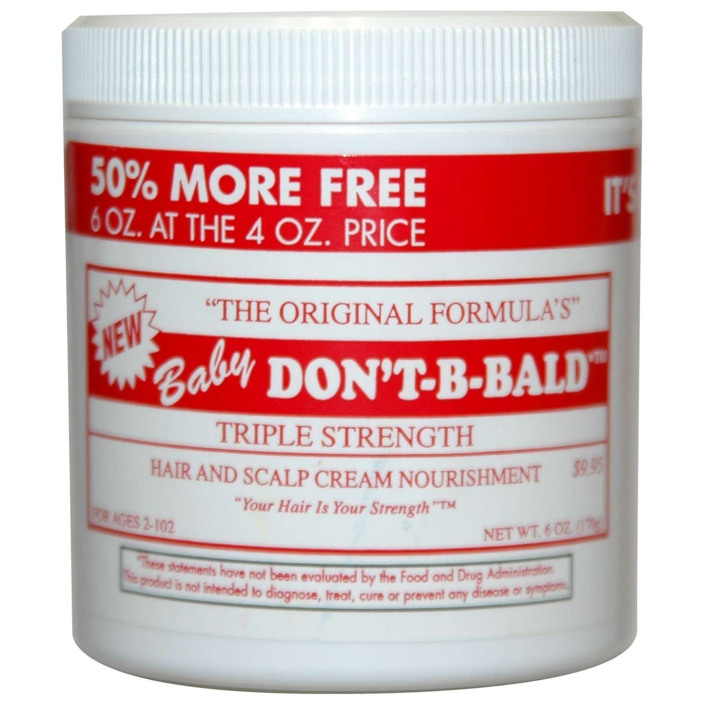 Dont B Bald Baby Triple Strength Hair Scalp