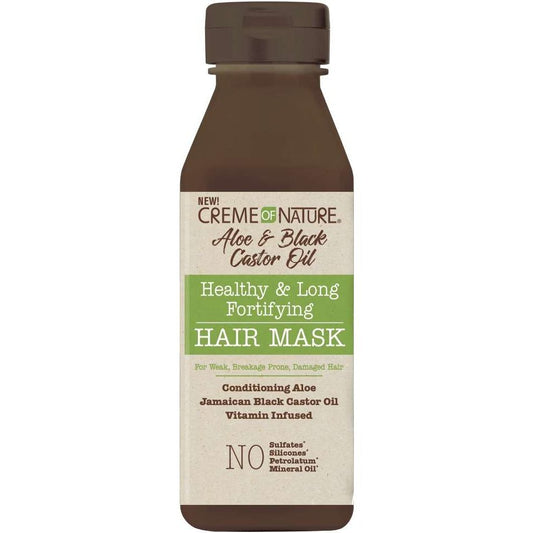 Creme Of Nature Aloe Black Castor Oil Hair Mask