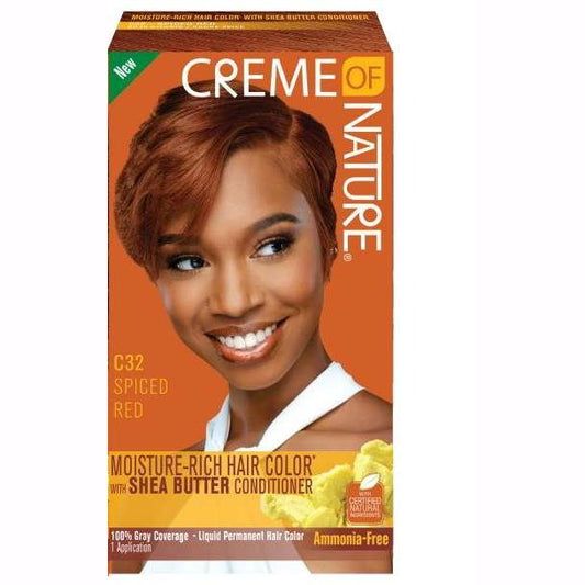 Creme Of Nature Liquid Hair Color Women's 32 Spiced Brown