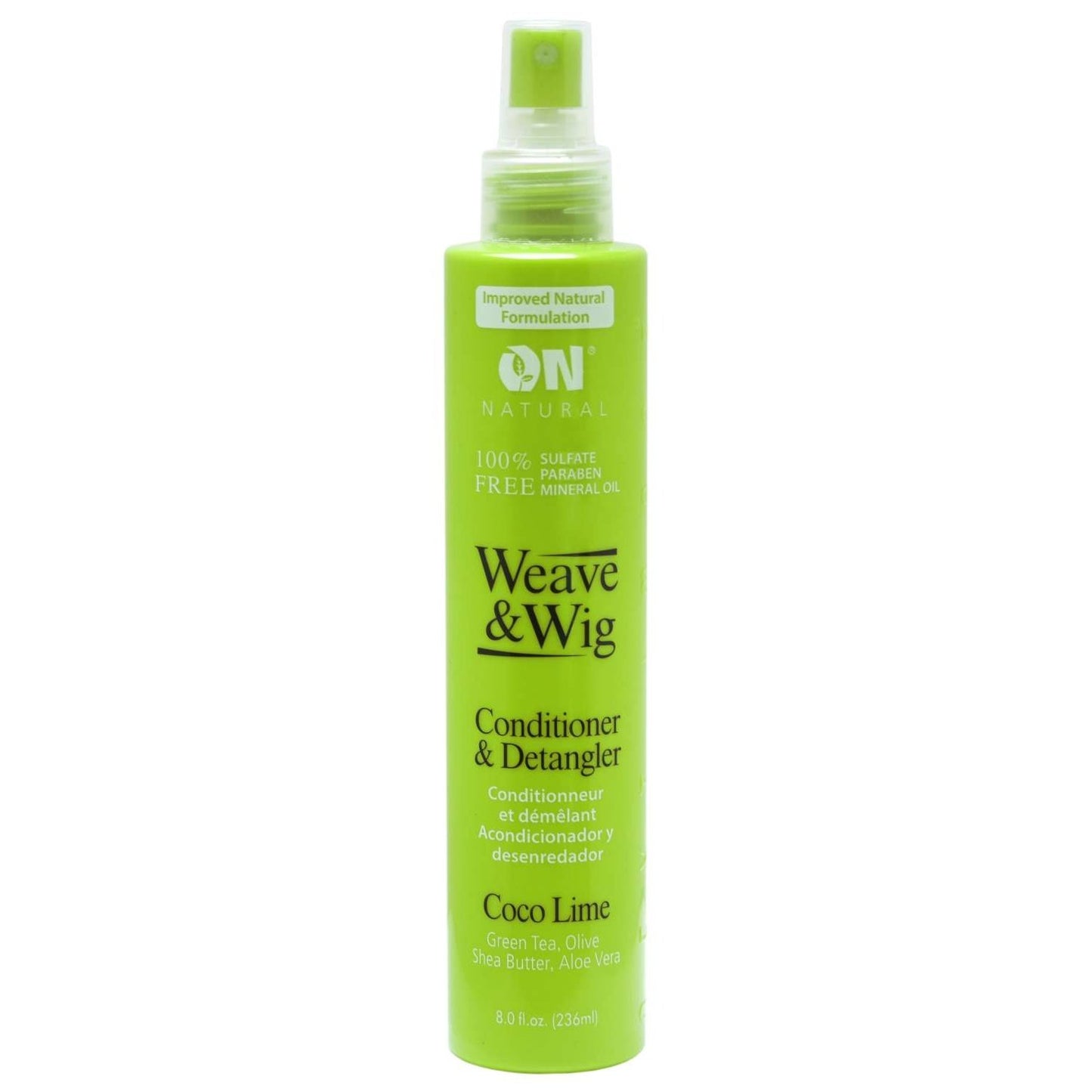 On Natural Weave Wig Coco-Lime Conditioner Detangler