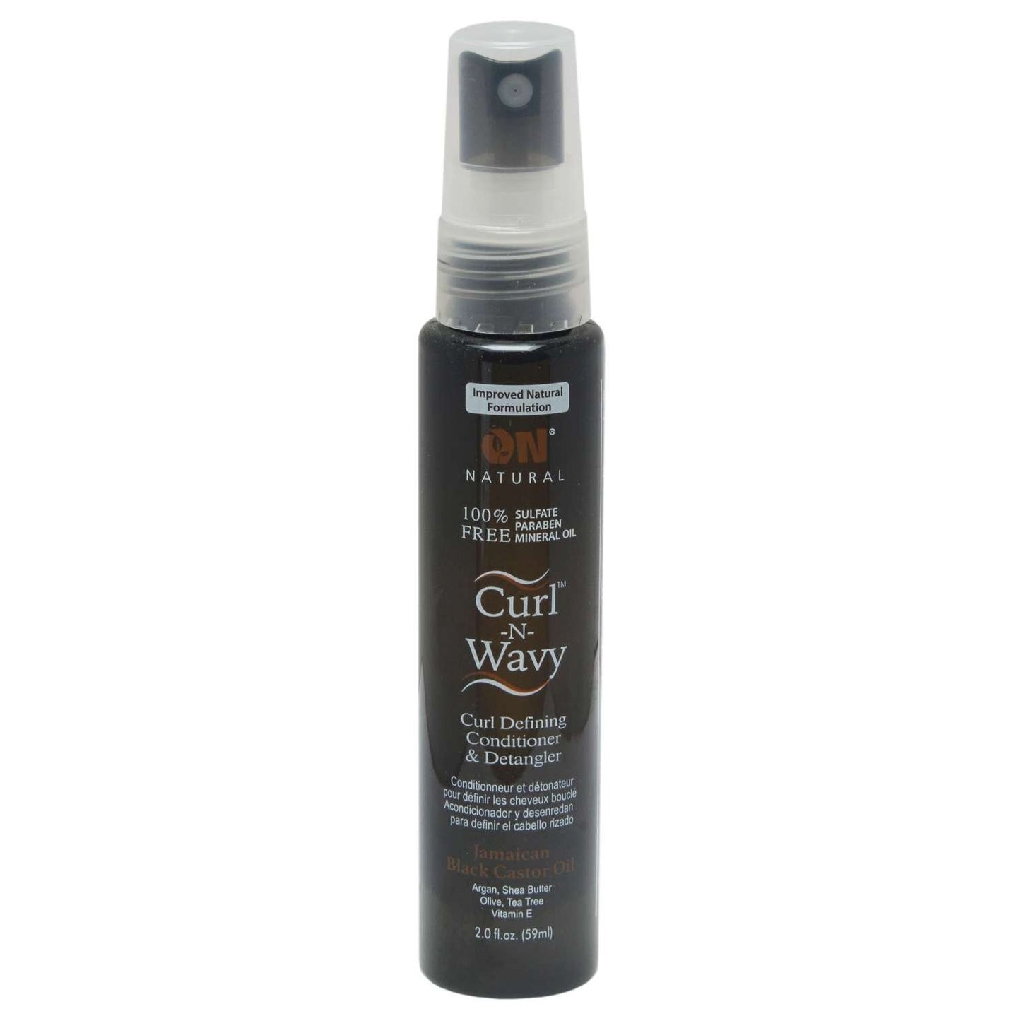 On Natural Curl-N-Wavy Jamaican Black Castor Oil Detangler