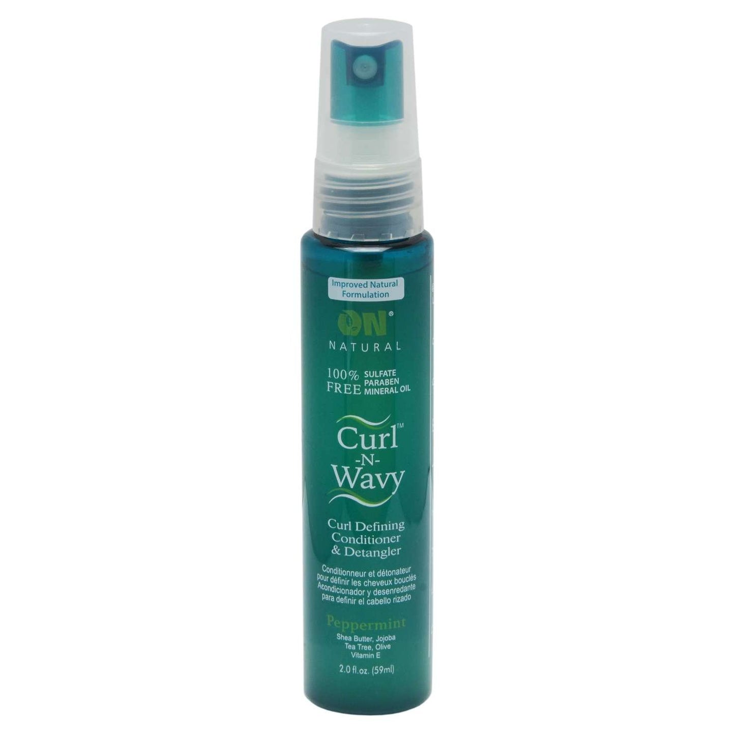Sobre el desenredante natural de menta Curl-N-Wavy