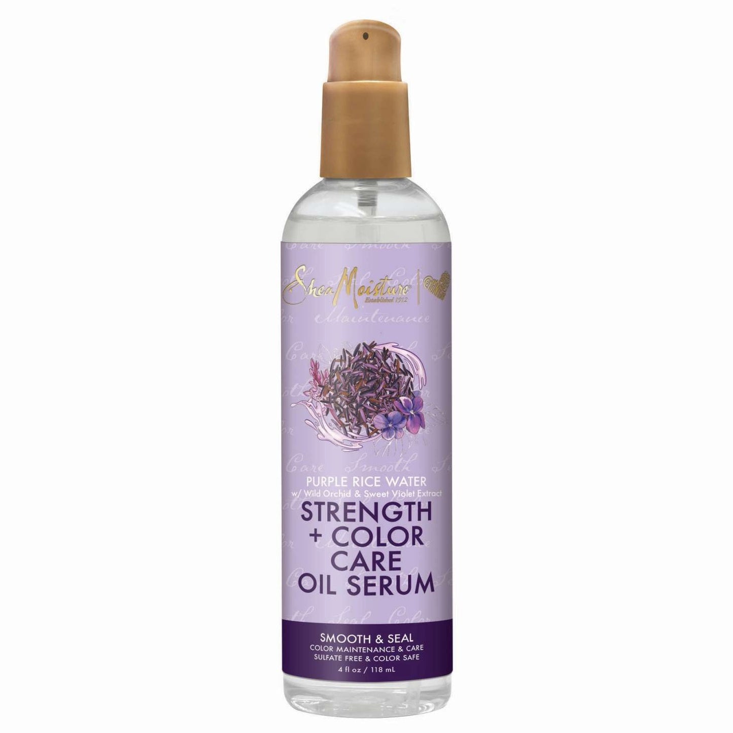 Shea Moisture Purple Rice Water Strength Color Care Oil Serum
