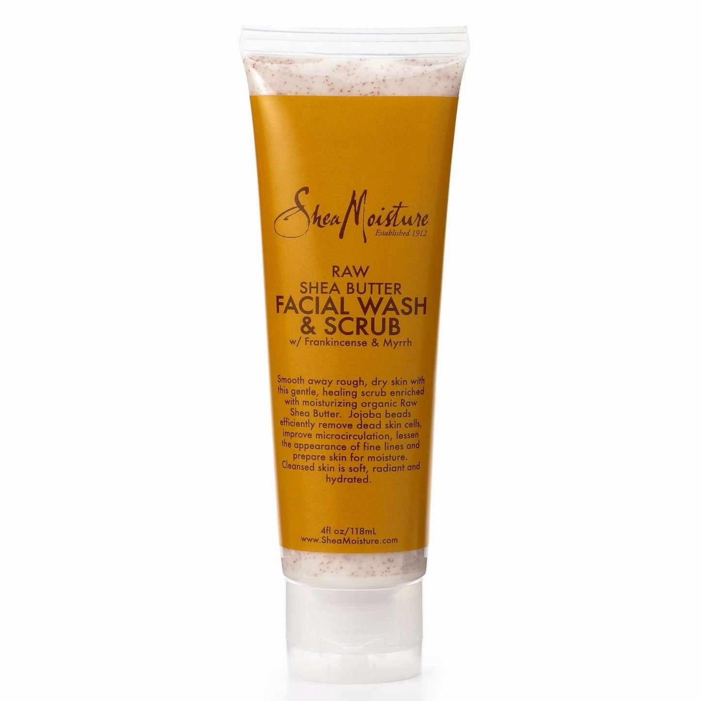Shea Moisture Raw Shea Butter Facial Wash Scrub