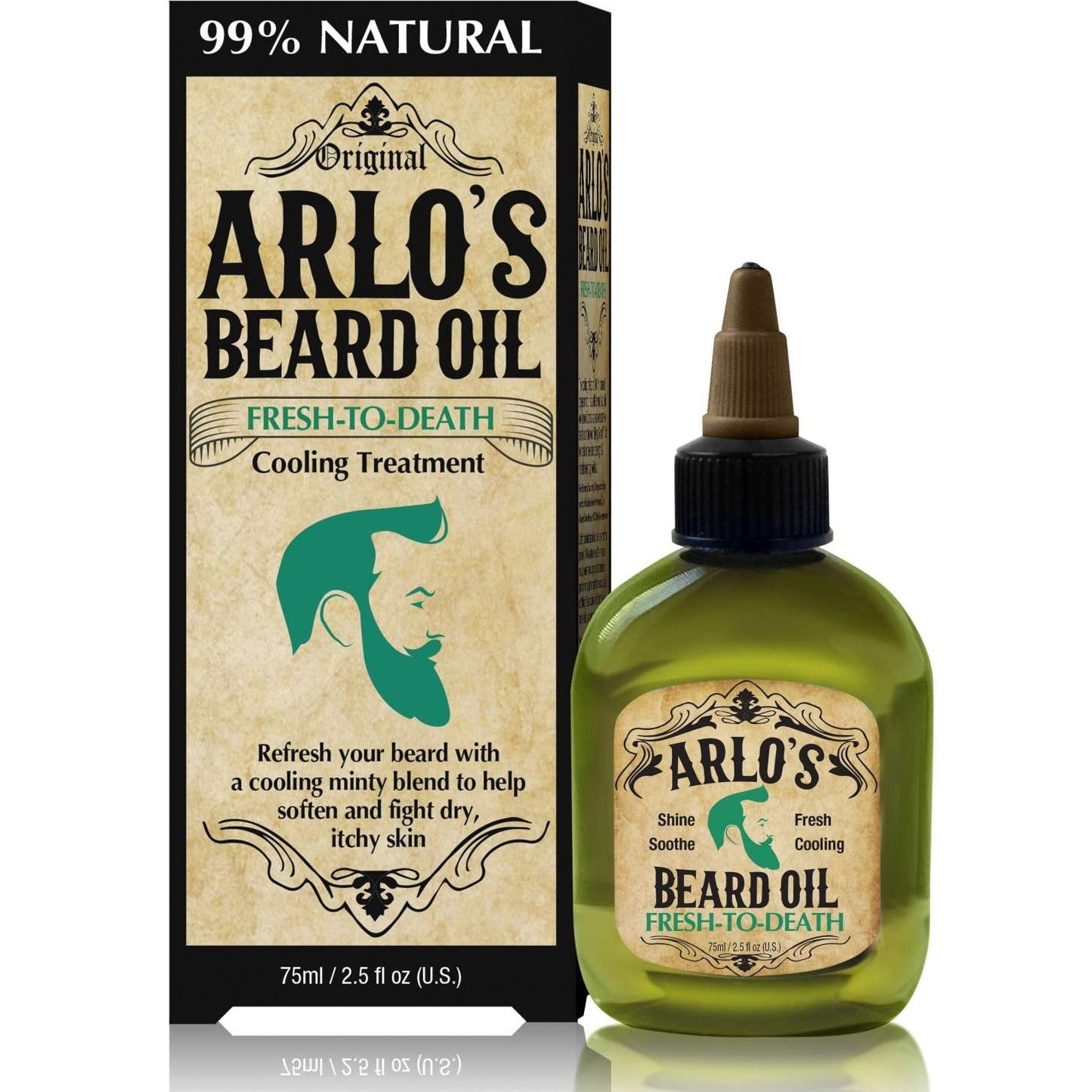 Aceite para barba Arlos Fresh To Death Menta