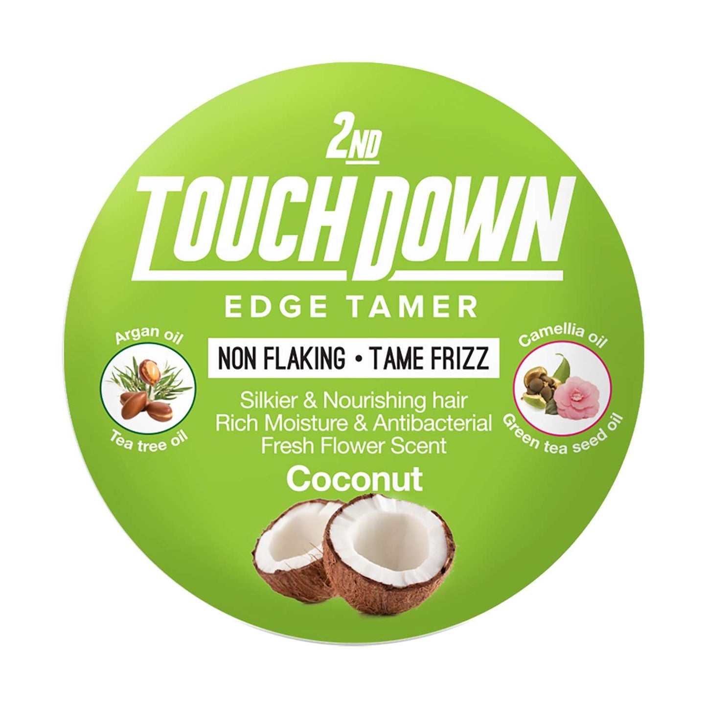 Segundo Touchdown Edge Tamer-Aceite de coco