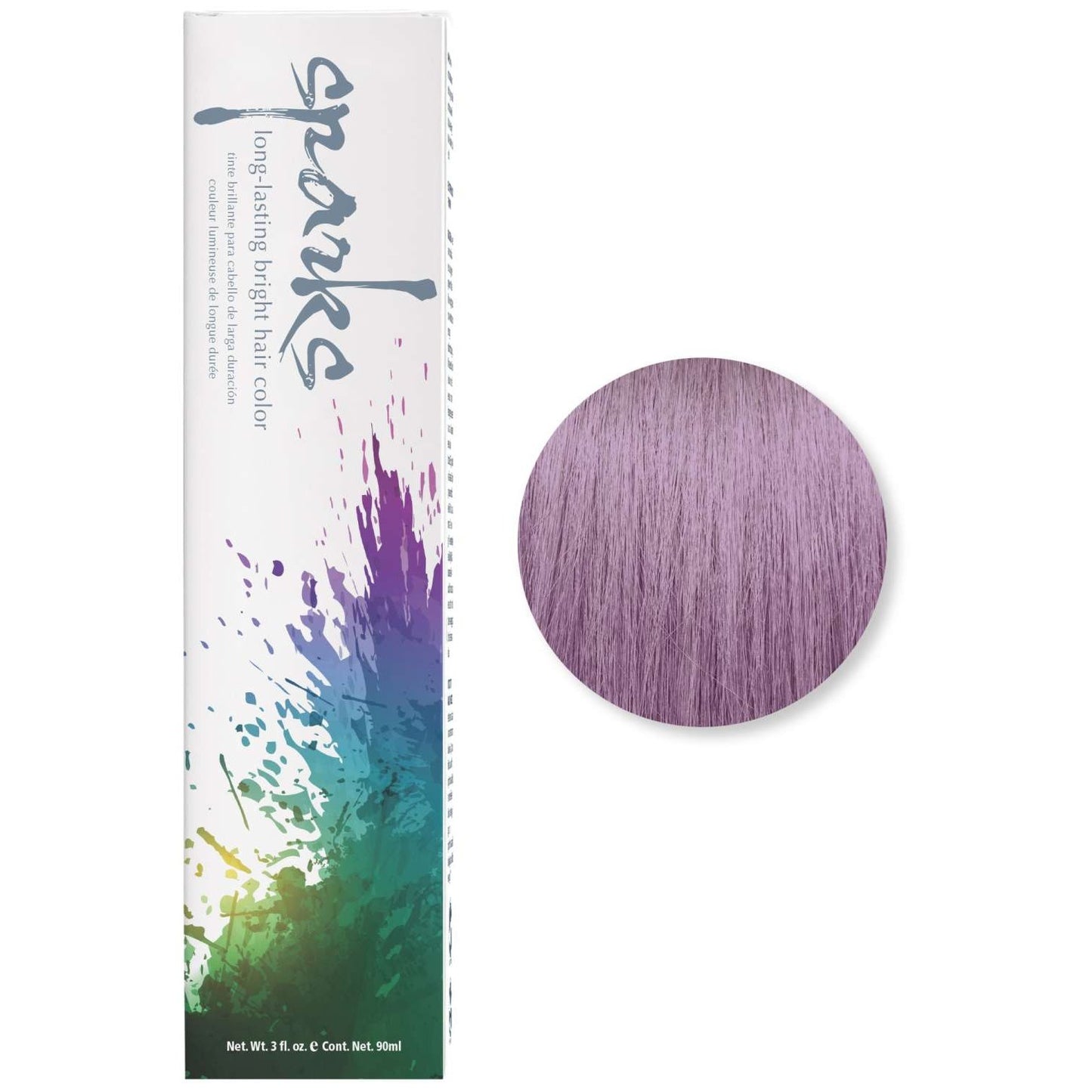 Sparks Bright Color de cabello rosa del desierto