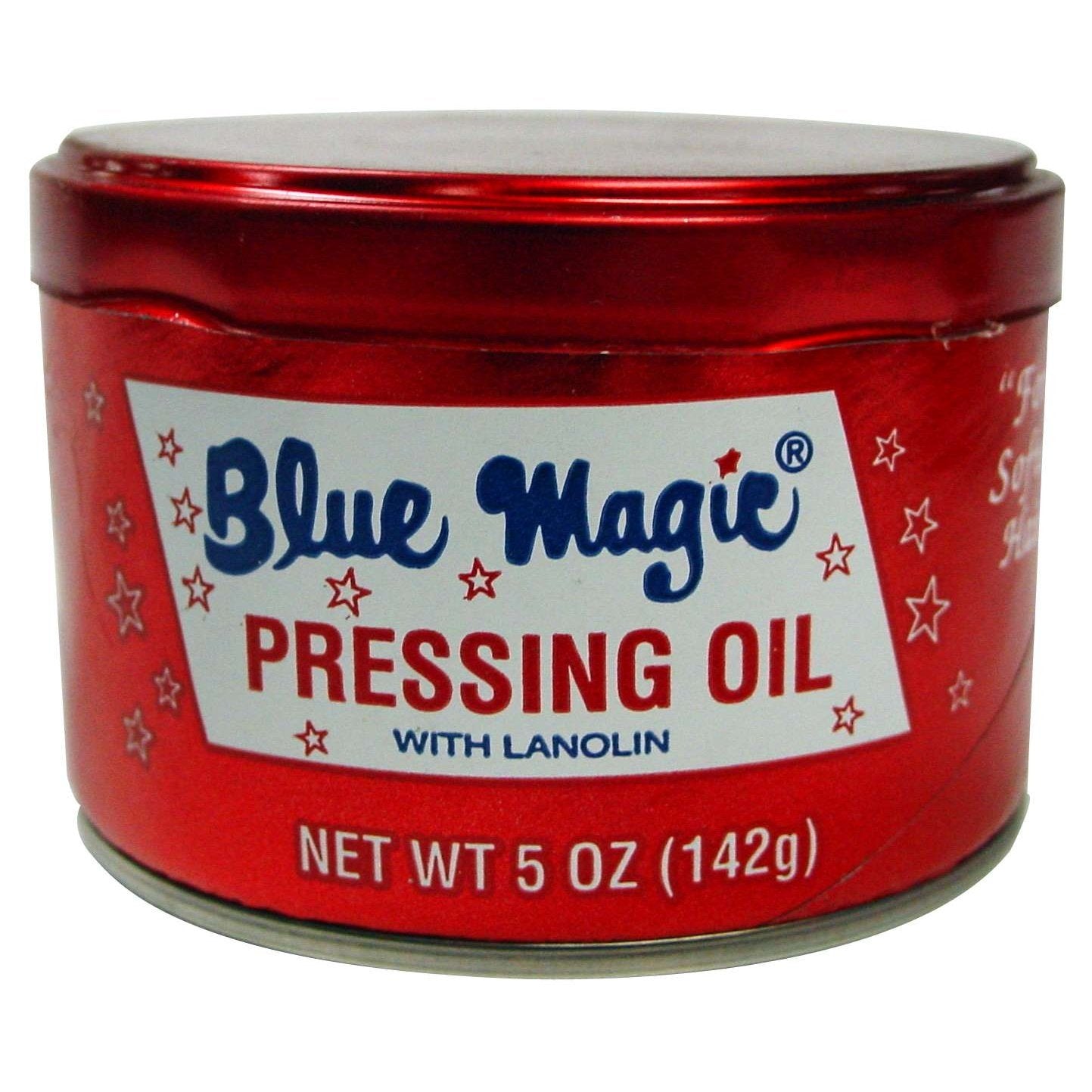 Aceite de prensado mágico azul