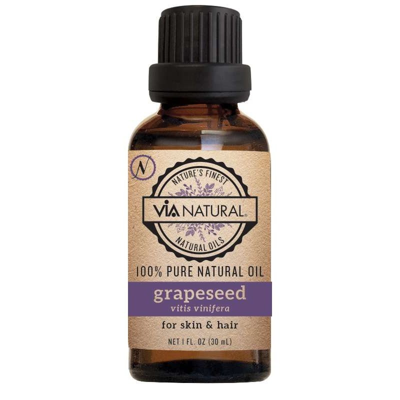 Via Natural 100 Percent Pure Oil Grapeseed
