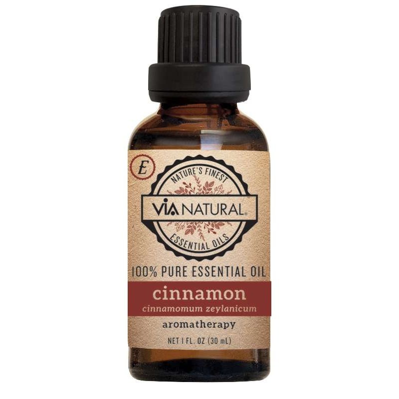 Via Natural 100 Percent Pure Oil Cinnamon