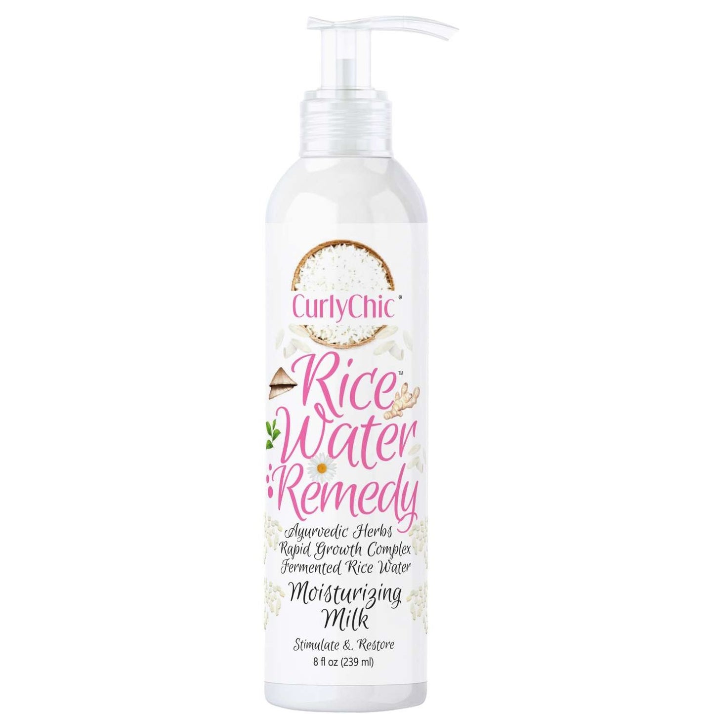 Leche Hidratante Curly Chic Rice Water Remed