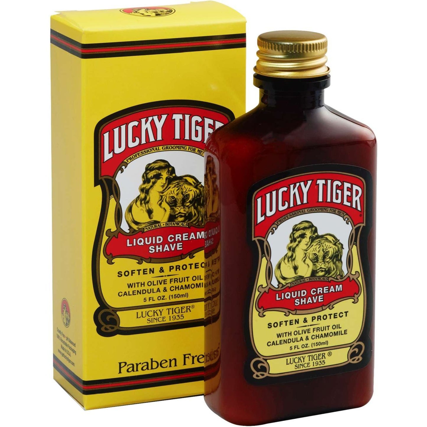Lucky Tiger Liquid Cream Shave
