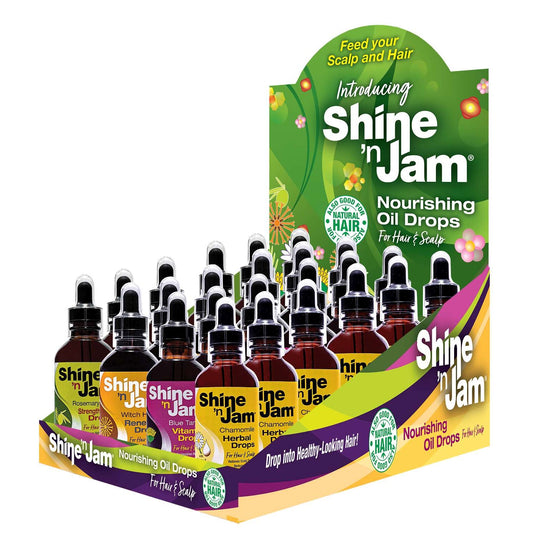 Ampro Shine N Jam Oil Drops 24 Pc Display