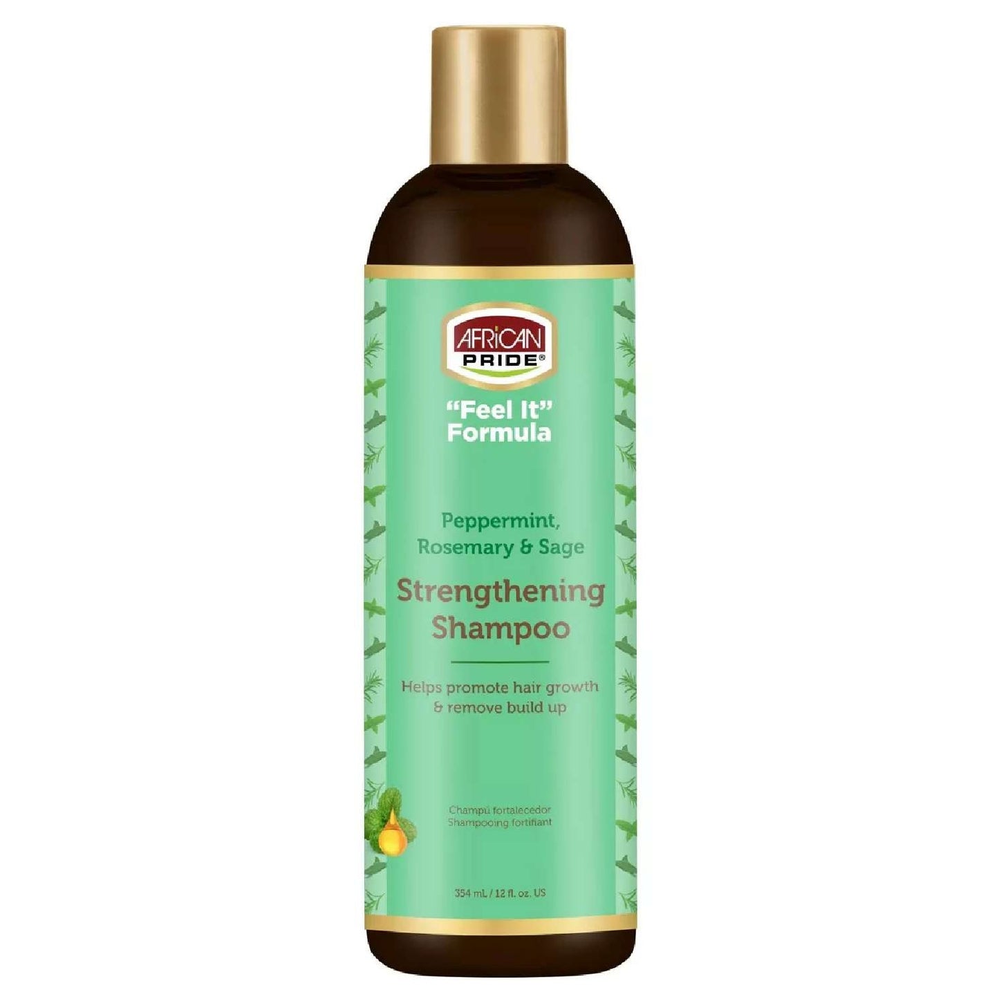 African Pride Feel It Peppermint/Rosemary Shampoo