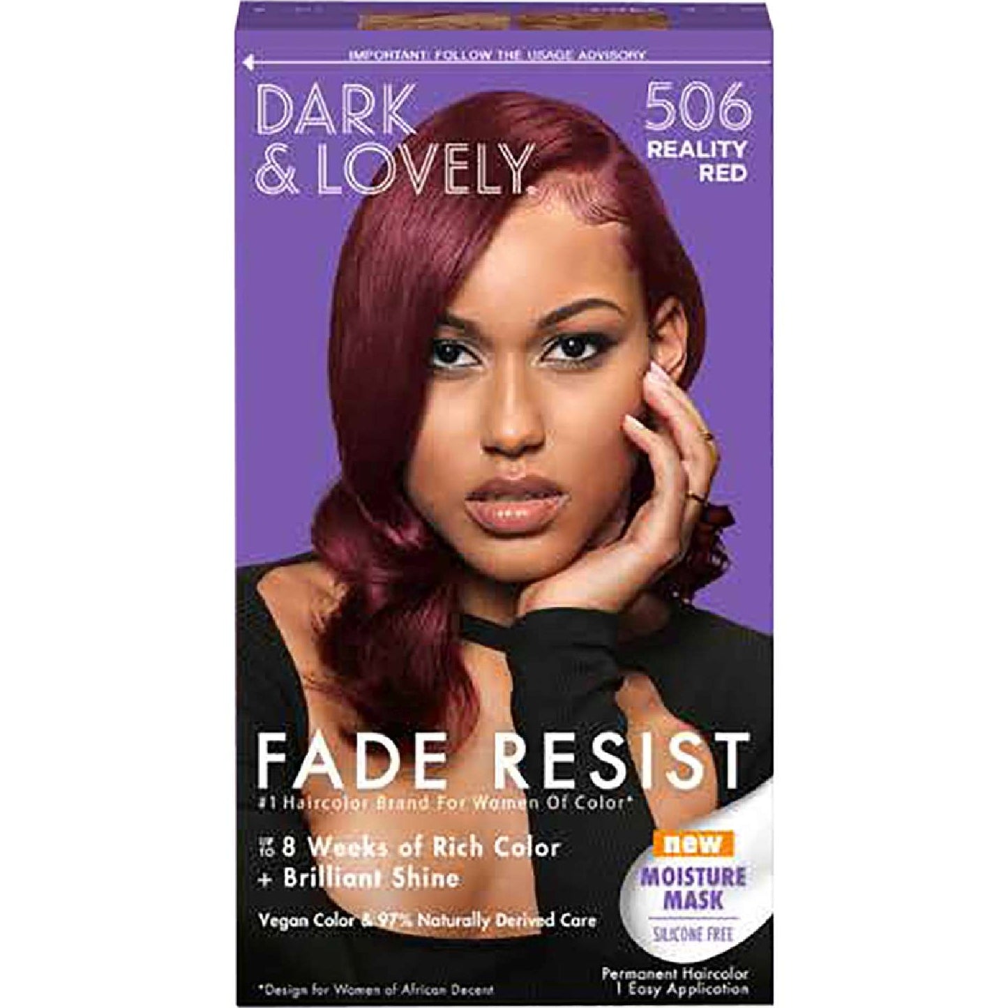 Dark & Lovely Fade Resist Reality Red Hair Color