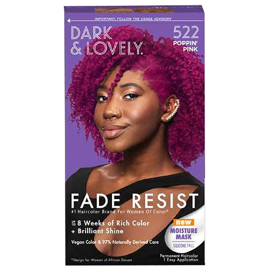 Dark & Lovely Fade Resist Poppin Pink Hair Color