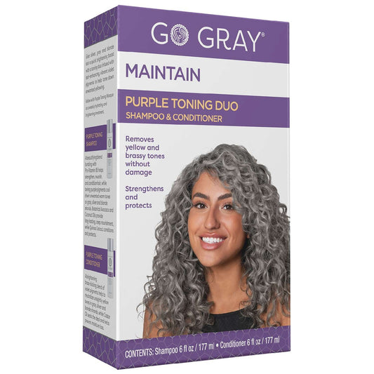 Go Gray Purple Toningl Shampoo & Conditioner Duo