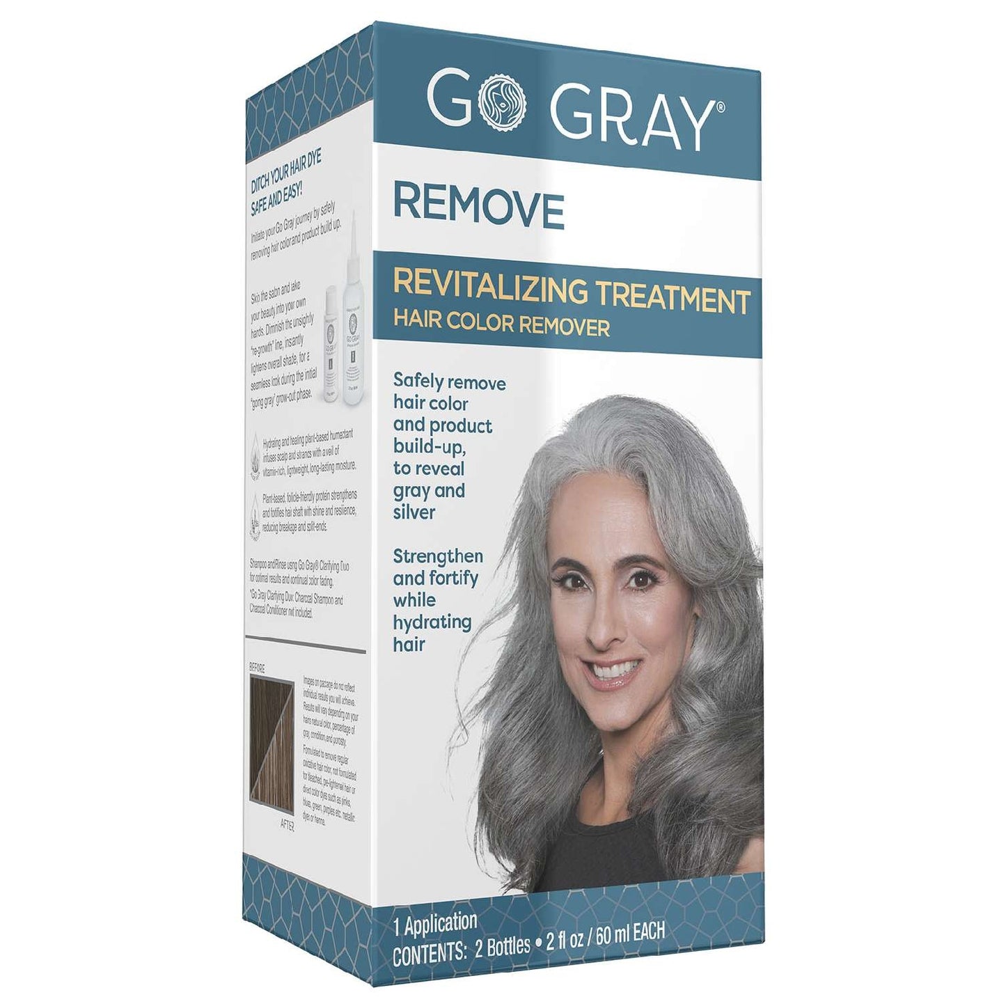 Go Gray Hair Color Remover Revitalizing Treatment