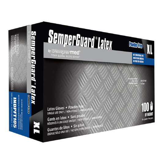 Semperguard Latex Industrial Powder Free Textured X-Large