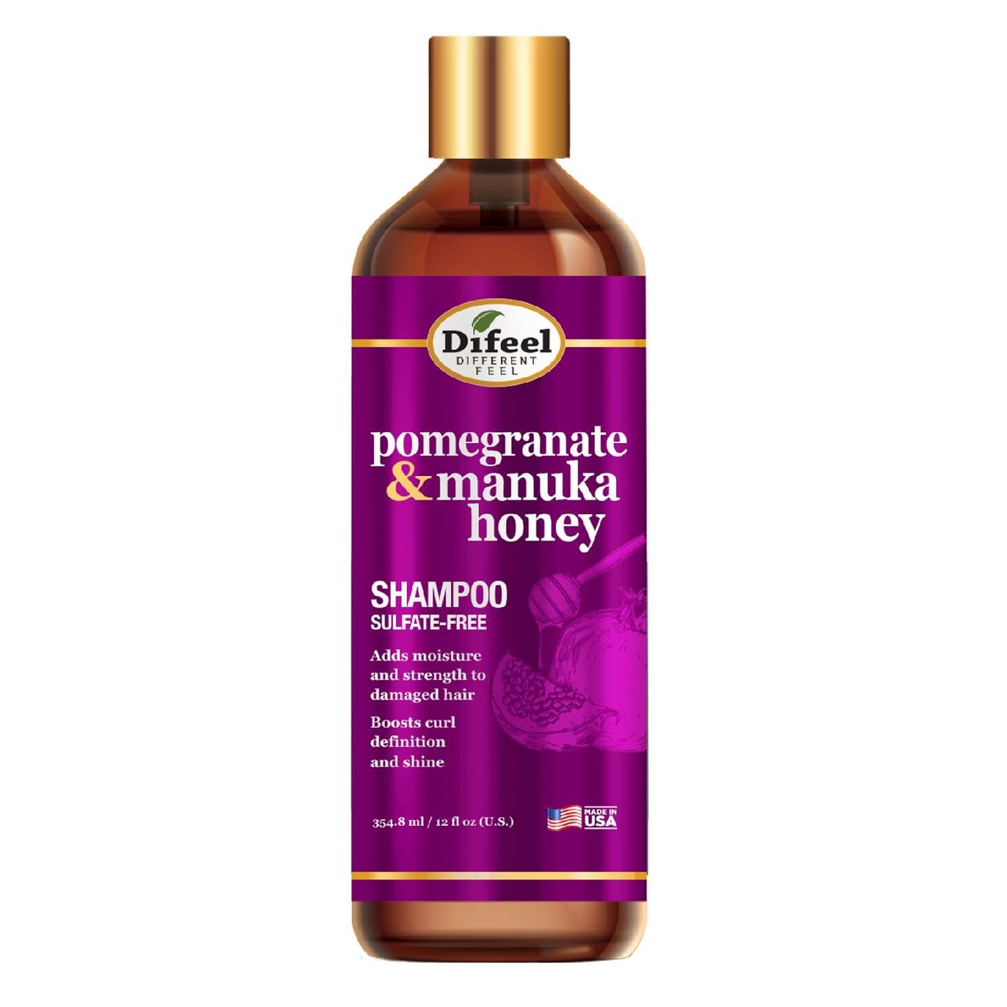 Sunflower Difeel Pomegranate Manuka Honey Shampoo