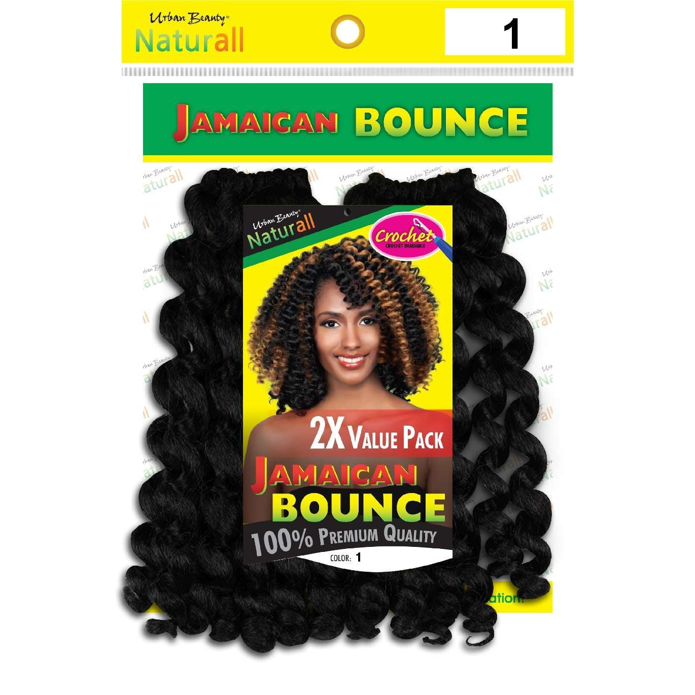 Synthetic Braiding Hair Jamaican Bounce-1